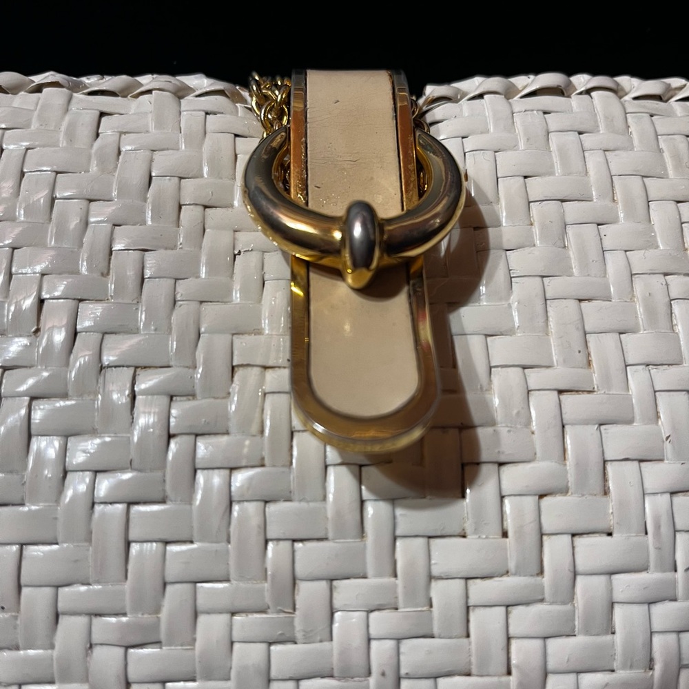 Rodo Vintage Wicker Chain Shoulder Bag - Picture 3 of 15